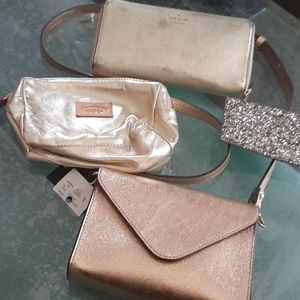 Kate Spade card holder, wallet, wristlet and cross